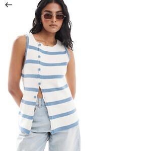 SOLD🚫 Striped Sleeveless Top